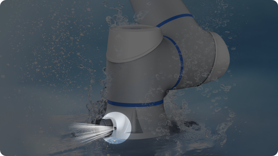 越疆CRA-IP68系列協(xié)作機(jī)器人,越疆六軸機(jī)器人,越疆協(xié)作機(jī)械臂、內(nèi)置氣動系統(tǒng)