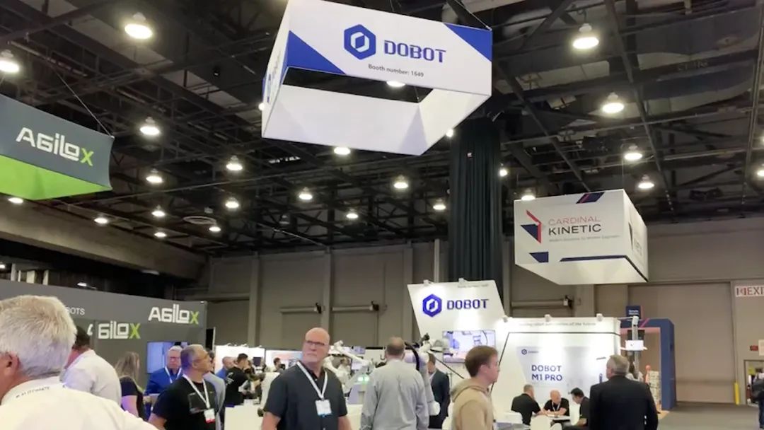 、越疆協作機器人閃耀美國底特律工業展，彰顯中國創新硬實力！